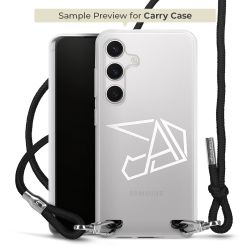 Carry Case Stoff schwarz/silber