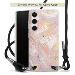 Carry Case Transparent Fabric black/silver