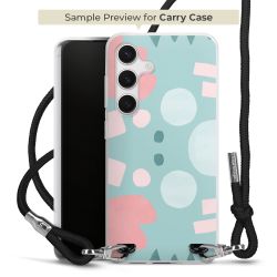 Carry Case Transparent Fabric black/silver