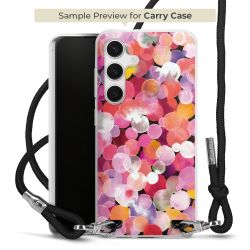 Carry Case Transparent Fabric black/silver