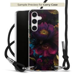 Carry Case Transparent Fabric black/silver