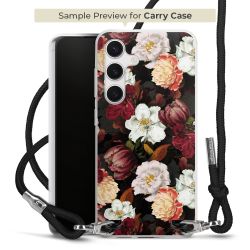 Carry Case Transparent Fabric black/silver