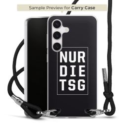 Carry Case Stoff schwarz/silber