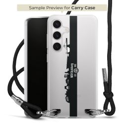 Carry Case Stoff schwarz/silber