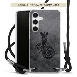 Carry Case Stoff schwarz/silber