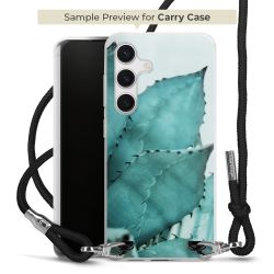 Carry Case Transparent Fabric black/silver