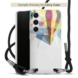 Carry Case Transparent Fabric black/silver