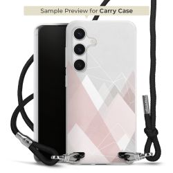 Carry Case Transparent Fabric black/silver