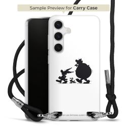 Carry Case Stoff schwarz/silber