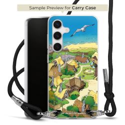 Carry Case Stoff schwarz/silber