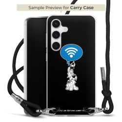 Carry Case Stoff schwarz/silber