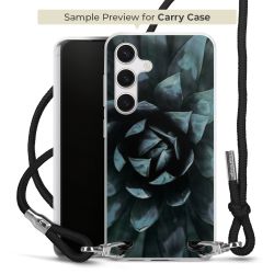 Carry Case Transparent Fabric black/silver