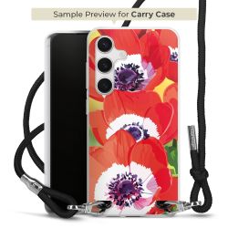 Carry Case Transparent Fabric black/silver