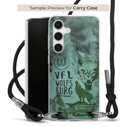 Carry Case Stoff schwarz/silber