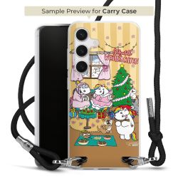 Carry Case Stoff schwarz/silber