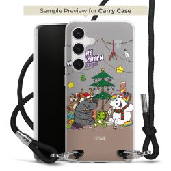 Carry Case Stoff schwarz/silber