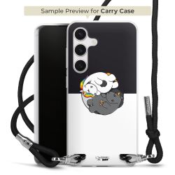 Carry Case Stoff schwarz/silber