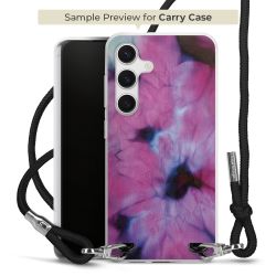 Carry Case Transparent Fabric black/silver