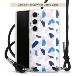 Carry Case Transparent Fabric black/silver