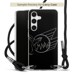 Carry Case Stoff schwarz/silber