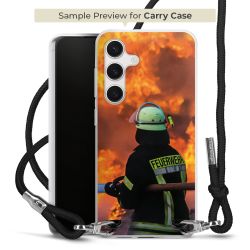 Carry Case Stoff schwarz/silber