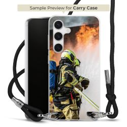 Carry Case Stoff schwarz/silber