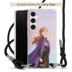 Carry Case Transparent Fabric black/silver