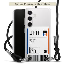 Carry Case Stoff schwarz/silber