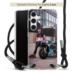 Carry Case Stoff schwarz/silber