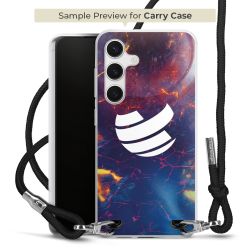 Carry Case Stoff schwarz/silber