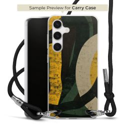 Carry Case Transparent Fabric black/silver