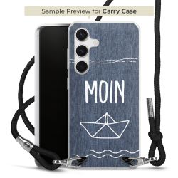 Carry Case Stoff schwarz/silber