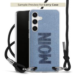 Carry Case Stoff schwarz/silber