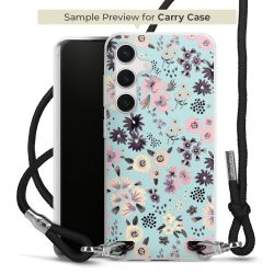 Carry Case Transparent Fabric black/silver