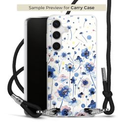 Carry Case Transparent Fabric black/silver