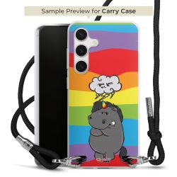 Carry Case Stoff schwarz/silber