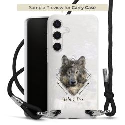 Carry Case Stoff schwarz/silber