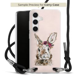 Carry Case Stoff schwarz/silber