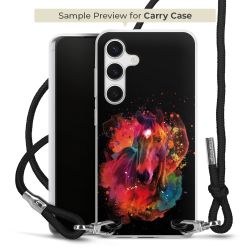 Carry Case Stoff schwarz/silber