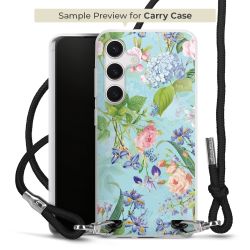 Carry Case Transparent Fabric black/silver