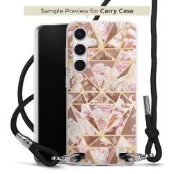 Carry Case Transparent Fabric black/silver