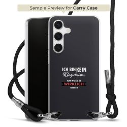 Carry Case Stoff schwarz/silber