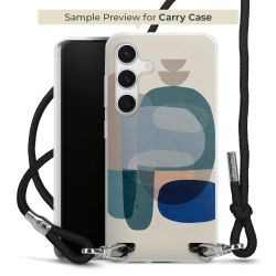 Carry Case Transparent Fabric black/silver