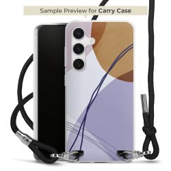 Carry Case Transparent Fabric black/silver