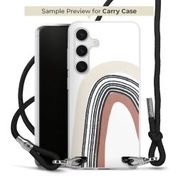 Carry Case Transparent Fabric black/silver