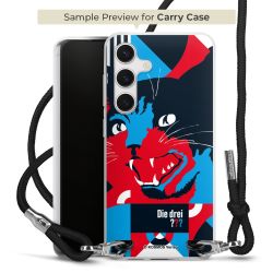 Carry Case Stoff schwarz/silber