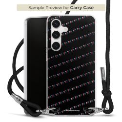 Carry Case Stoff schwarz/silber