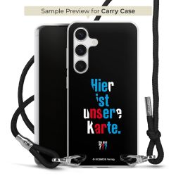 Carry Case Stoff schwarz/silber