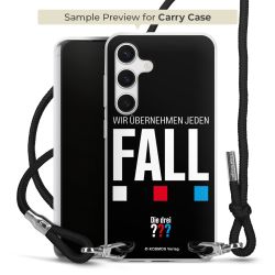 Carry Case Stoff schwarz/silber