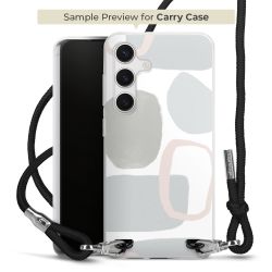 Carry Case Transparent Fabric black/silver